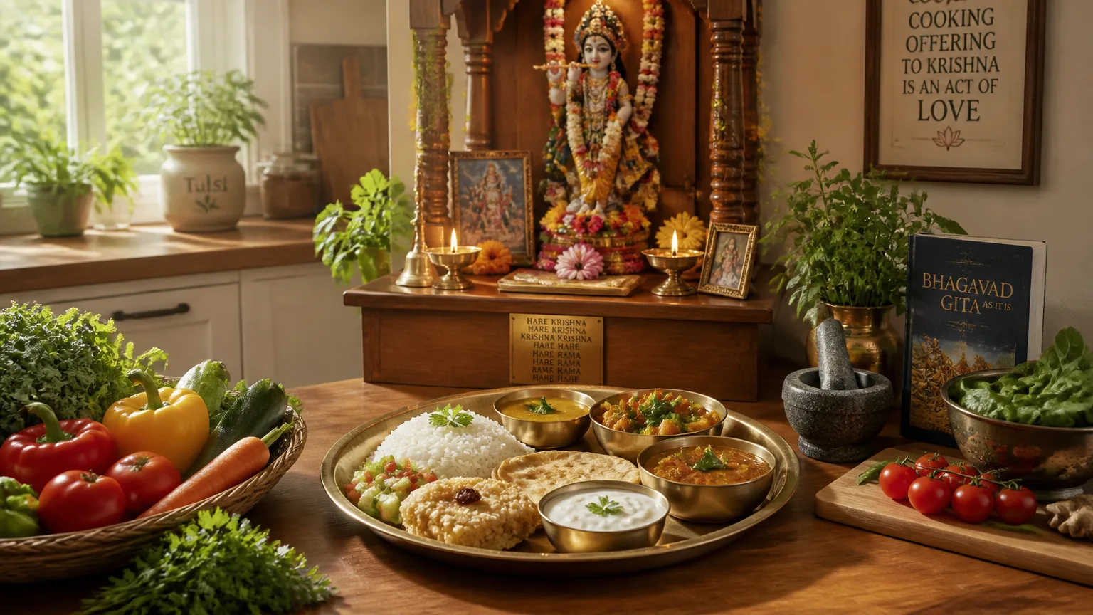 7 Essential Principles of the Hare Krishna Diet for Spiritual Cooking