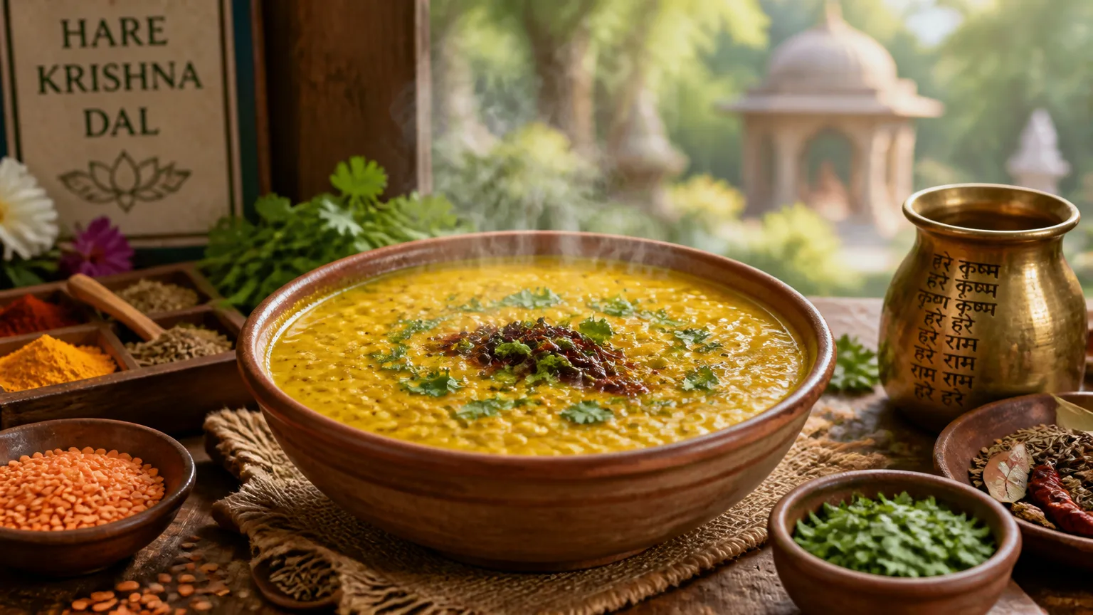 Discover the Hare Krishna Dal Recipe: A Comforting Spiritual Dish