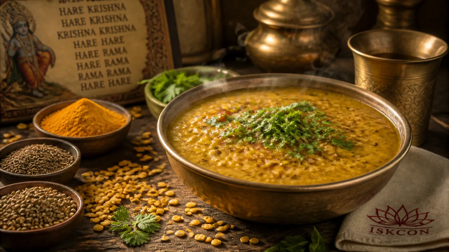 Authentic ISKCON Dal Recipe: A Step-by-Step Guide to Perfection