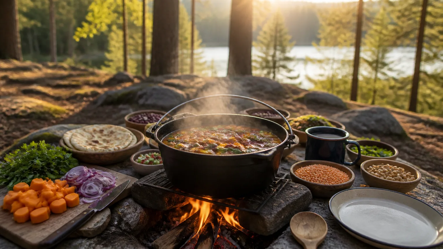 15 Camping Food Ideas for Easy Vegetarian Meals