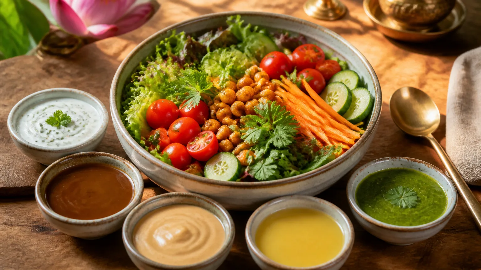 Hare Krishna Salad Dressing: 5 Easy Recipes for Vegetarian Meals