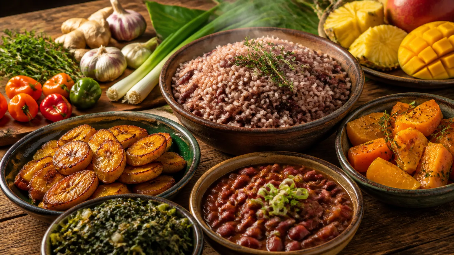 Jamaican Food: Vegetarian Recipes, Bold Flavors, and Island Traditions