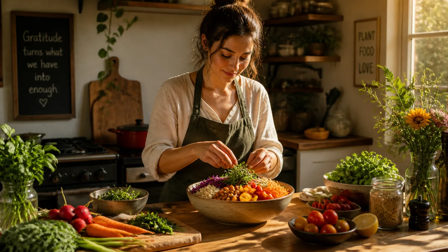 Enjoy Vegetarian Cooking With More Meaning and Purpose
