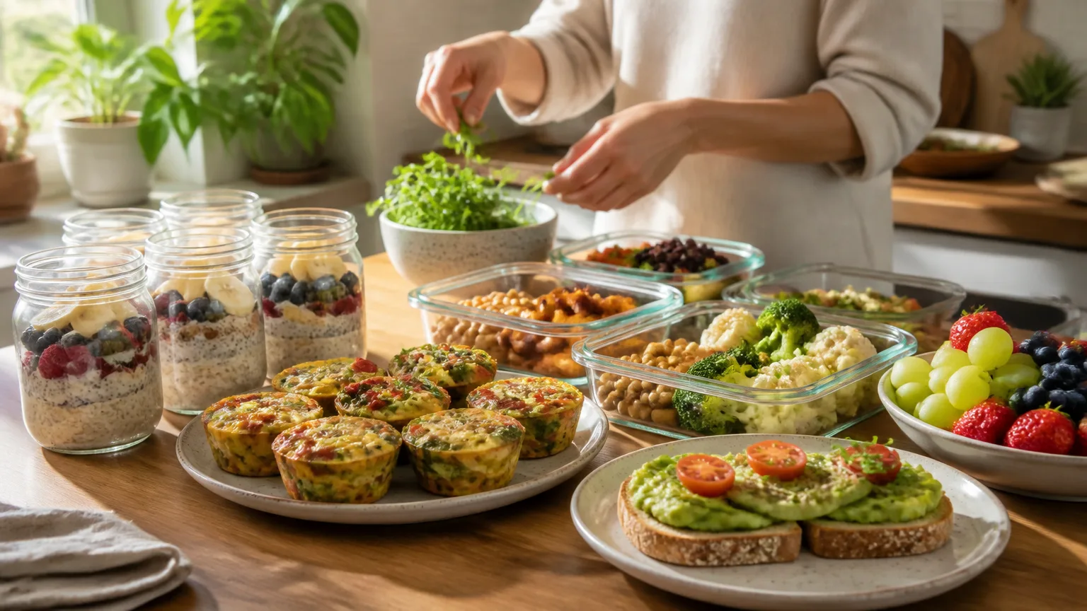 Meal Prep Breakfast: 10 Vegetarian Ideas for Busy Mornings