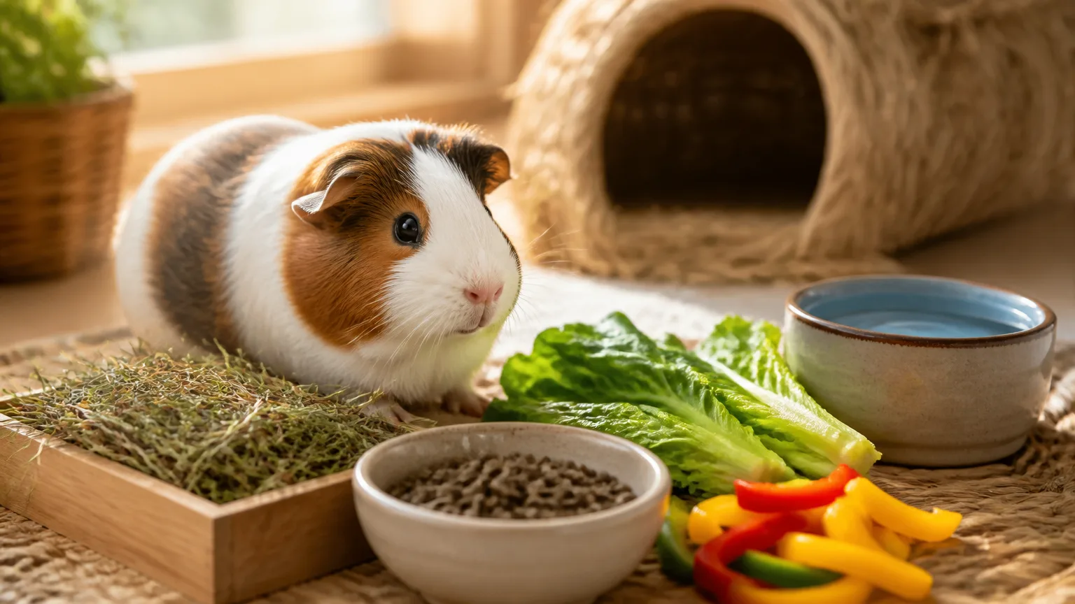 Guinea Pigs Food: What to Buy for a Healthy Diet