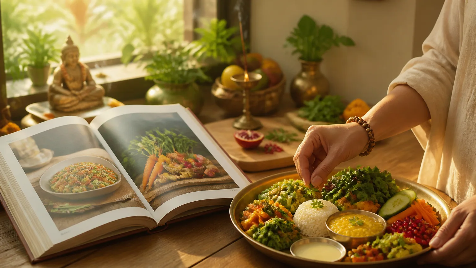 How to Choose a Vegetarian Cookbook for Bhakti Cooking